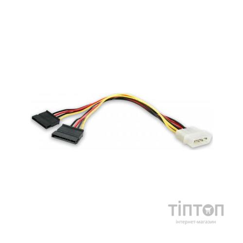 Кабель живлення MOLEX to 2SATA PATRON (CAB-PN-2SATA-POW)