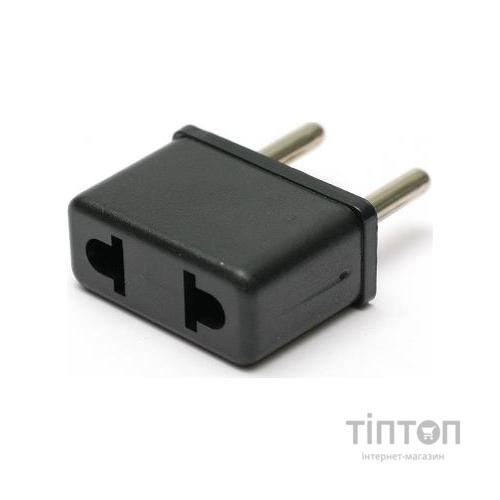 Кабель живлення PowerPlant сетевой 220В EU/US черный (DV00DV0022)