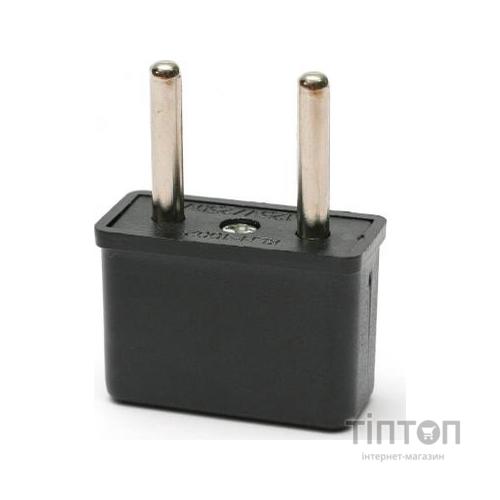 Кабель живлення PowerPlant сетевой 220В EU/US черный (DV00DV0022)