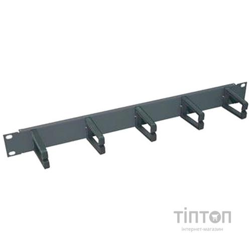 Кабельний організатор 19" 1U односторонний 5 колец Zpas (WNK-811-101)