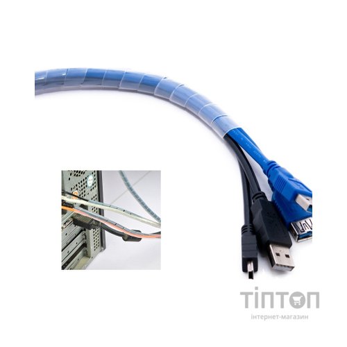 Кабельний організатор Extradigital Cable twine CC-919, White (KBC1729)