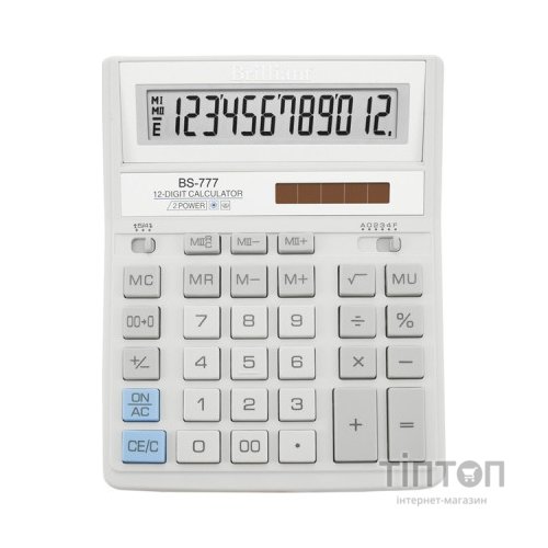 Калькулятор Brilliant BS-777WH