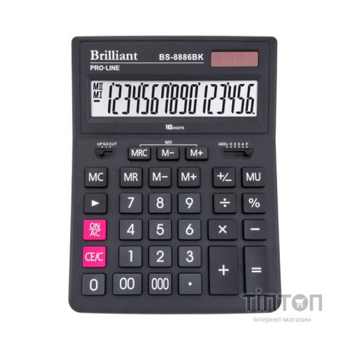 Калькулятор Brilliant BS-8886BK