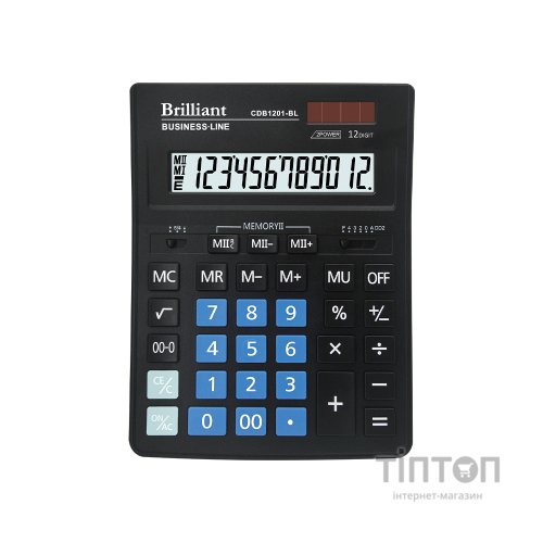 Калькулятор Brilliant CDB1201-BL