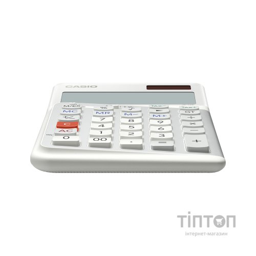 Калькулятор Casio JE-12E-WE-WA-EP, білий (CALC-CAS-JE-12E-WE-W)