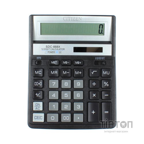 Калькулятор Citizen SDC-888XBK (1303XBK)