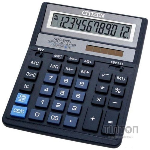 Калькулятор Citizen SDC-888XBL