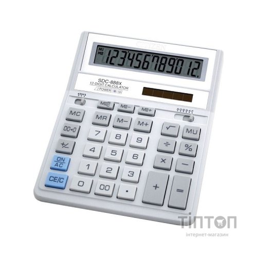 Калькулятор Citizen SDC-888XWH (1303XWH)