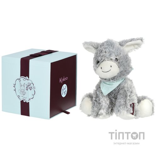 М'яка іграшка Kaloo музична Les Amis Віслюк сірий (25 см) в коробці (K963140)