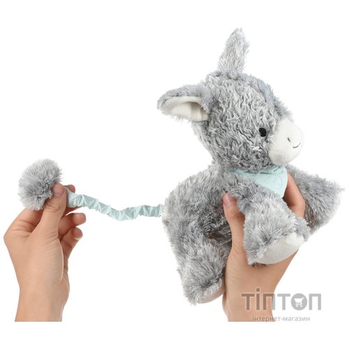 М'яка іграшка Kaloo музична Les Amis Віслюк сірий (25 см) в коробці (K963140)