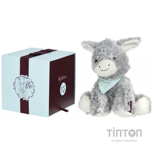 М'яка іграшка Kaloo музична Les Amis Віслюк сірий (25 см) в коробці (K963140)