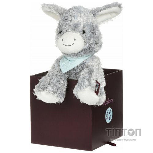 М'яка іграшка Kaloo музична Les Amis Віслюк сірий (25 см) в коробці (K963140)