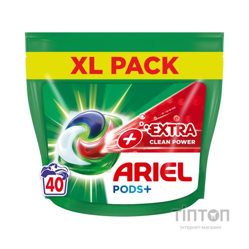 Капсули для прання Ariel Pods All-in-1 + Сила екстраочищення 40 шт. (8001090805591)