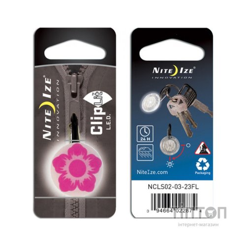 Карабін туристичний Nite ize Carb Clip Fucsia S-Biner NI652 (4823082710911)