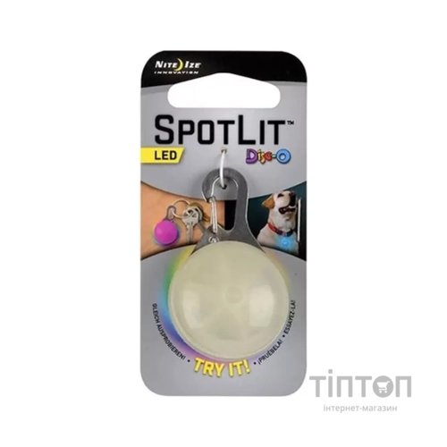 Карабін туристичний Nite ize Carb Spot Disco ЕКО NI746 (4823082711048)