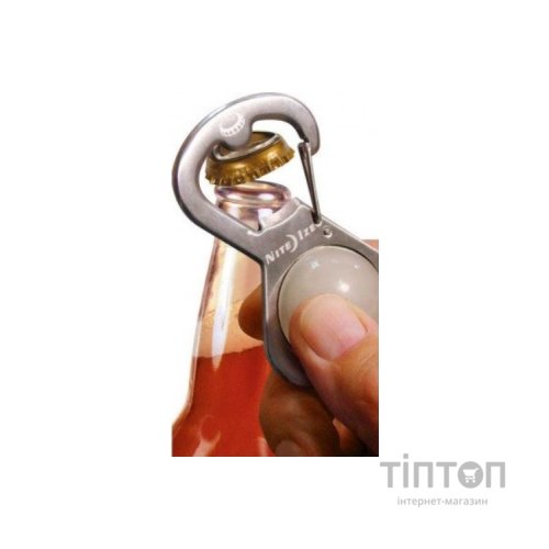 Карабін туристичний Nite ize Carb SS Opener NI812 Steel (4823082710959)