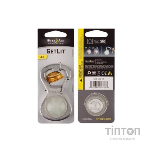 Карабін туристичний Nite ize Carb SS Opener NI812 Steel (4823082710959)