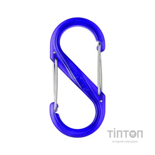 Карабін туристичний Nite ize Plastic Carb S Biner Size 4 NI675 Purple (4823082709564)