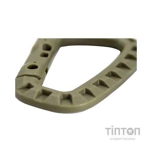 Карабін туристичний Tramp Набір 3 шт пластикових Green (UTRA-304-green)