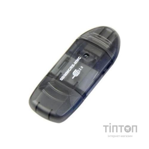 Кард-рідер ST-Lab SD/ SDHC/ MMC /RS-MMC (U-371 black)