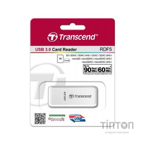 Кард-рідер Transcend TS-RDF5W 5-in-1 White