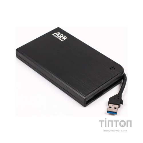 Карман зовнішній AgeStar 3UB 2A14 Black