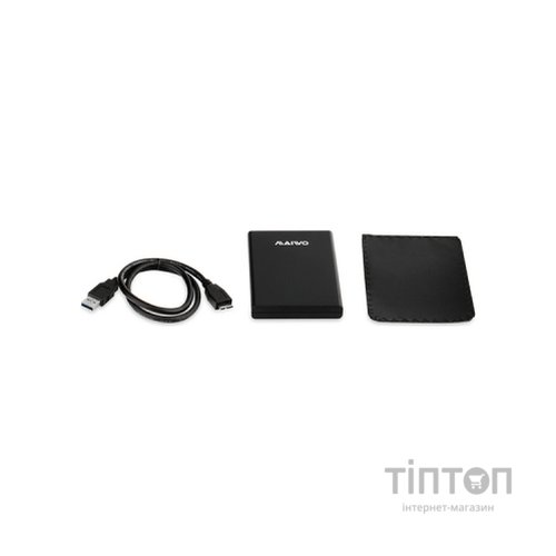 Карман зовнішній Maiwo 2.5" SATA/SSD HDD to USB 3.0 (K2568 black)
