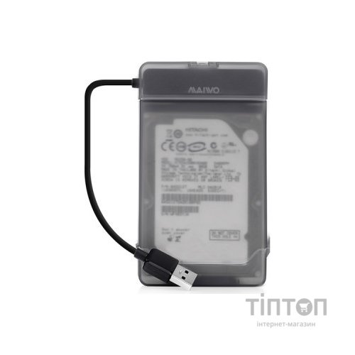 Карман зовнішній Maiwo K104-U3S black