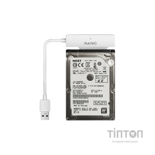 Карман зовнішній Maiwo K104-U3S white