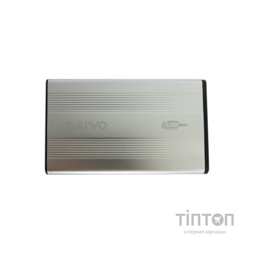 Карман зовнішній Maiwo K2501A-U2S silver