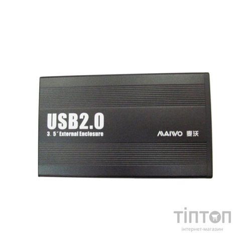 Карман зовнішній Maiwo K3502-U2S black