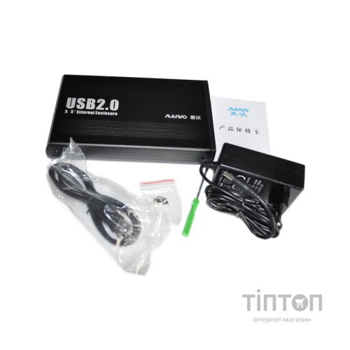 Карман зовнішній Maiwo K3502-U2S black