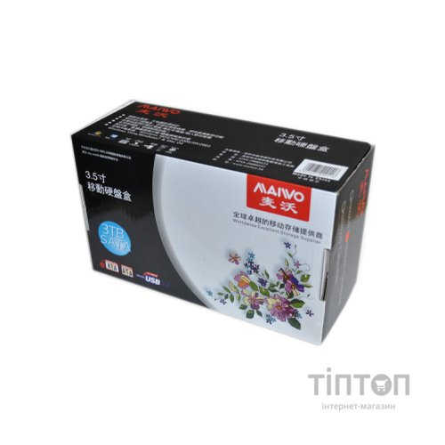 Карман зовнішній Maiwo K3502-U2S black