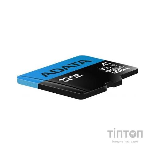 Карта пам'яті ADATA 32GB microSD class 10 UHS-I A1 Premier (AUSDH32GUICL10A1-RA1)
