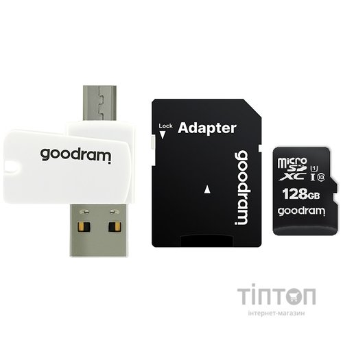 Карта пам'яті Goodram 128GB microSDXC class 10 UHS-I (M1A4-1280R12)