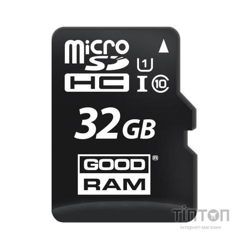 Карта пам'яті Goodram 32GB microSDHC Class 10 (M1AA-0320R12)