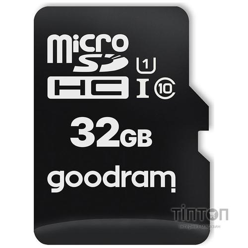 Карта пам'яті Goodram 32GB microSDHC class 10 UHS-I (M1A4-0320R12)