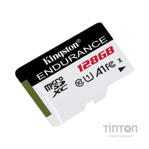 Карта пам'яті Kingston 128GB microSDXC class 10 UHS-I U1 A1 High Endurance (SDCE/128GB)