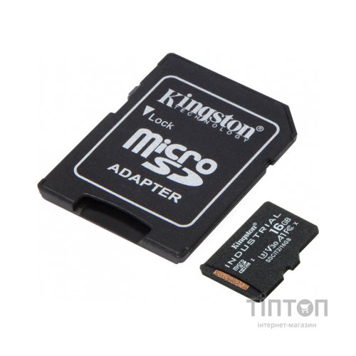 Карта пам'яті Kingston 16GB microSDHC class 10 UHS-I V30 A1 (SDCIT2/16GB)