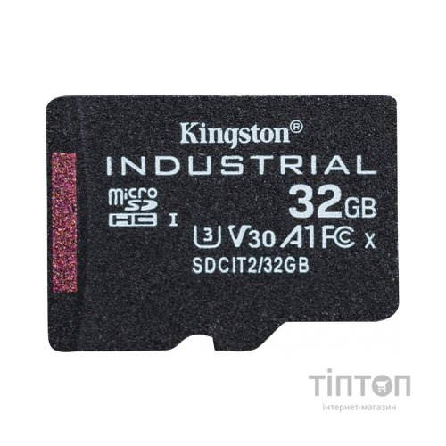 Карта пам'яті Kingston 32GB microSDHC class 10 UHS-I V30 A1 (SDCIT2/32GBSP)