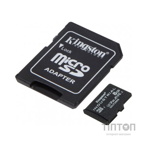 Карта пам'яті Kingston 8GB microSDHC class 10 UHS-I V30 A1 (SDCIT2/8GB)
