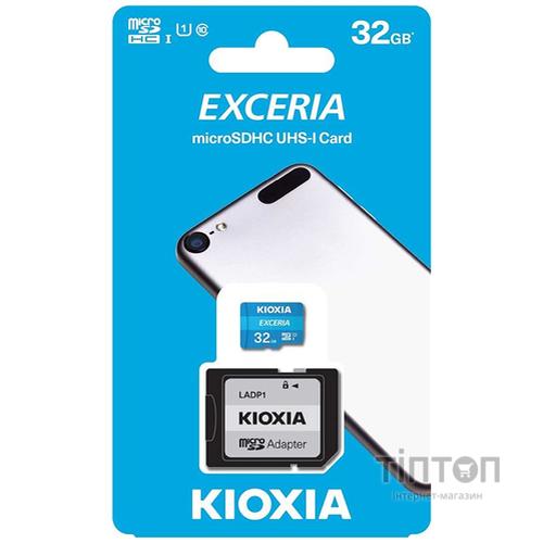 Карта пам'яті Kioxia 32GB microSDHC class 10 UHS-I Exceria (LMEX1L032GG2)