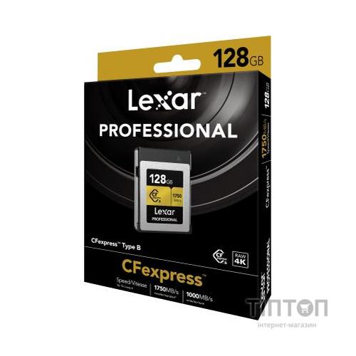 Карта пам'яті Lexar 128GB CFexpress Type-B Professional (LCFX10-128CRB)