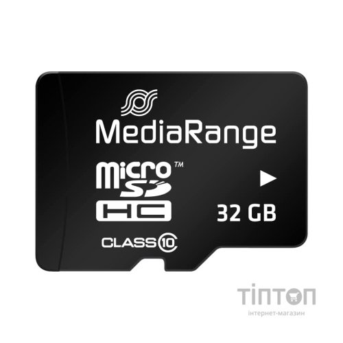 Карта пам'яті Mediarange 32GB microSD class 10 (MR959)