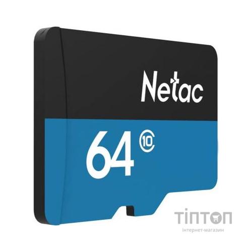 Карта пам'яті Netac 64GB microSD class 10 UHS-I U1 (NT02P500STN-064G-R)