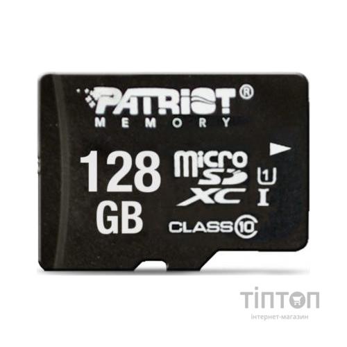 Карта пам'яті Patriot 128GB microSDXC class 10 UHS-I LX (PSF128GMCSDXC10)