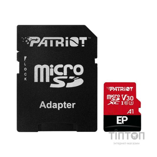 Карта пам'яті Patriot 1TB microSD class 10 UHS-I U3 (PEF1TBEP31MCX)