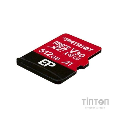 Карта пам'яті Patriot 512GB microSD class 10 UHS-I U3 (PEF512GEP31MCX)