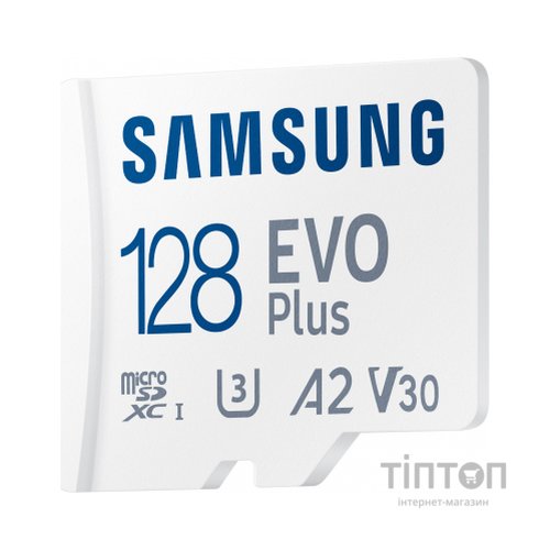 Карта пам'яті Samsung 128GB microSDXC class 10 EVO PLUS UHS-I (MB-MC128KA/RU)