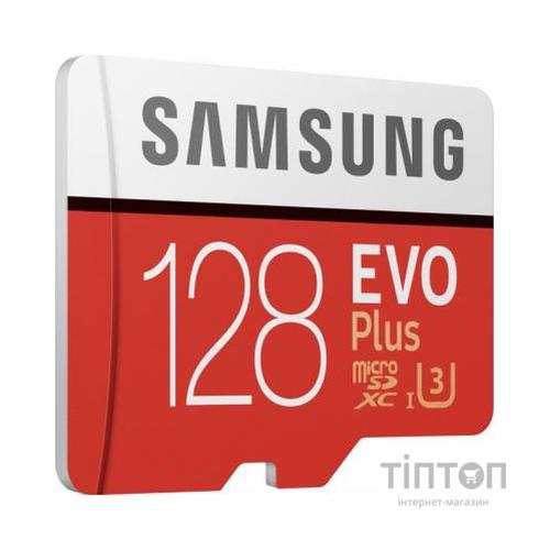 Карта пам'яті Samsung 128GB microSDXC class 10 UHS-I EVO Plus (MB-MC128HA/RU)